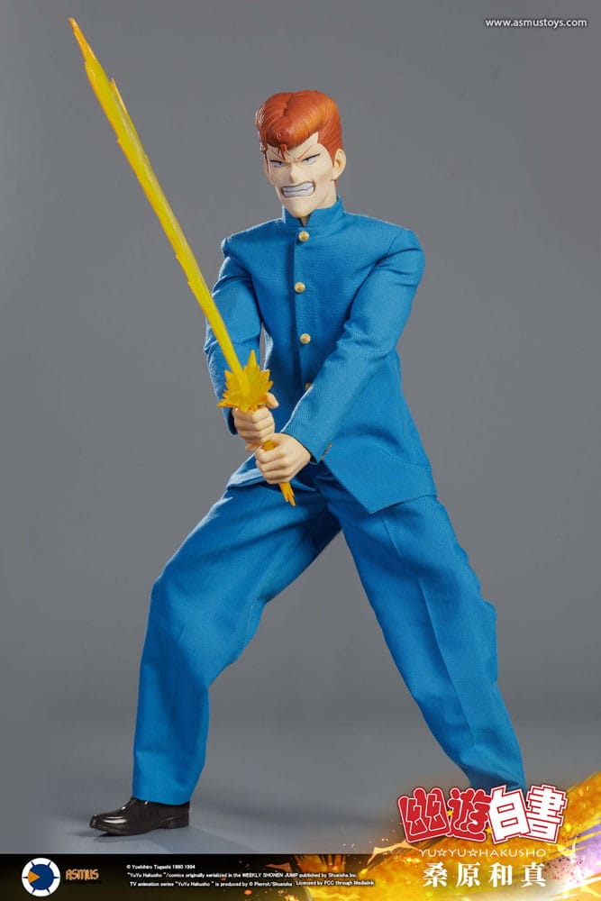 Yu Yu Hakusho Actionfigur 1/6 Kazuma Kuwabara (Luxury Version) 30 cm Image 16