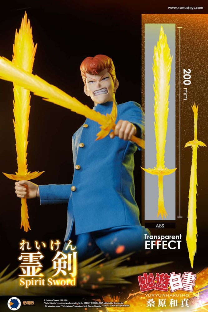 Yu Yu Hakusho Actionfigur 1/6 Kazuma Kuwabara (Luxury Version) 30 cm Image 20
