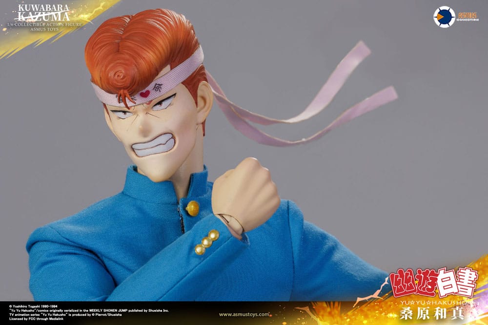 Yu Yu Hakusho Actionfigur 1/6 Kazuma Kuwabara (Luxury Version) 30 cm Image 24