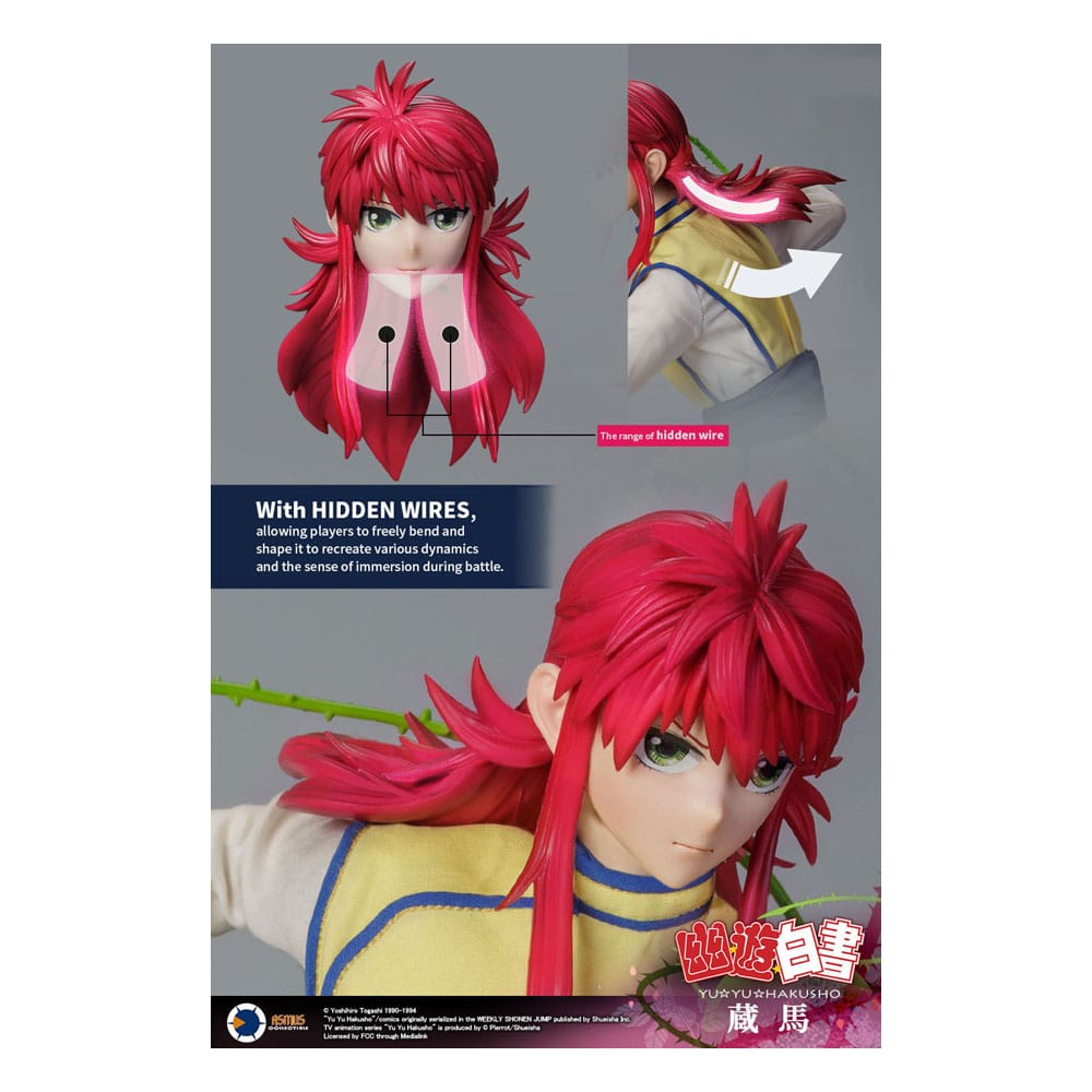 Yu Yu Hakusho Actionfigur 1/6 Kurama (Luxury Edition) 30 cm Image 17