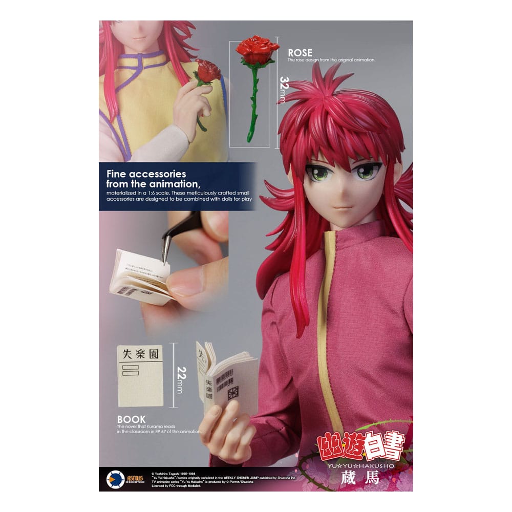 Yu Yu Hakusho Actionfigur 1/6 Kurama (Luxury Edition) 30 cm Image 18