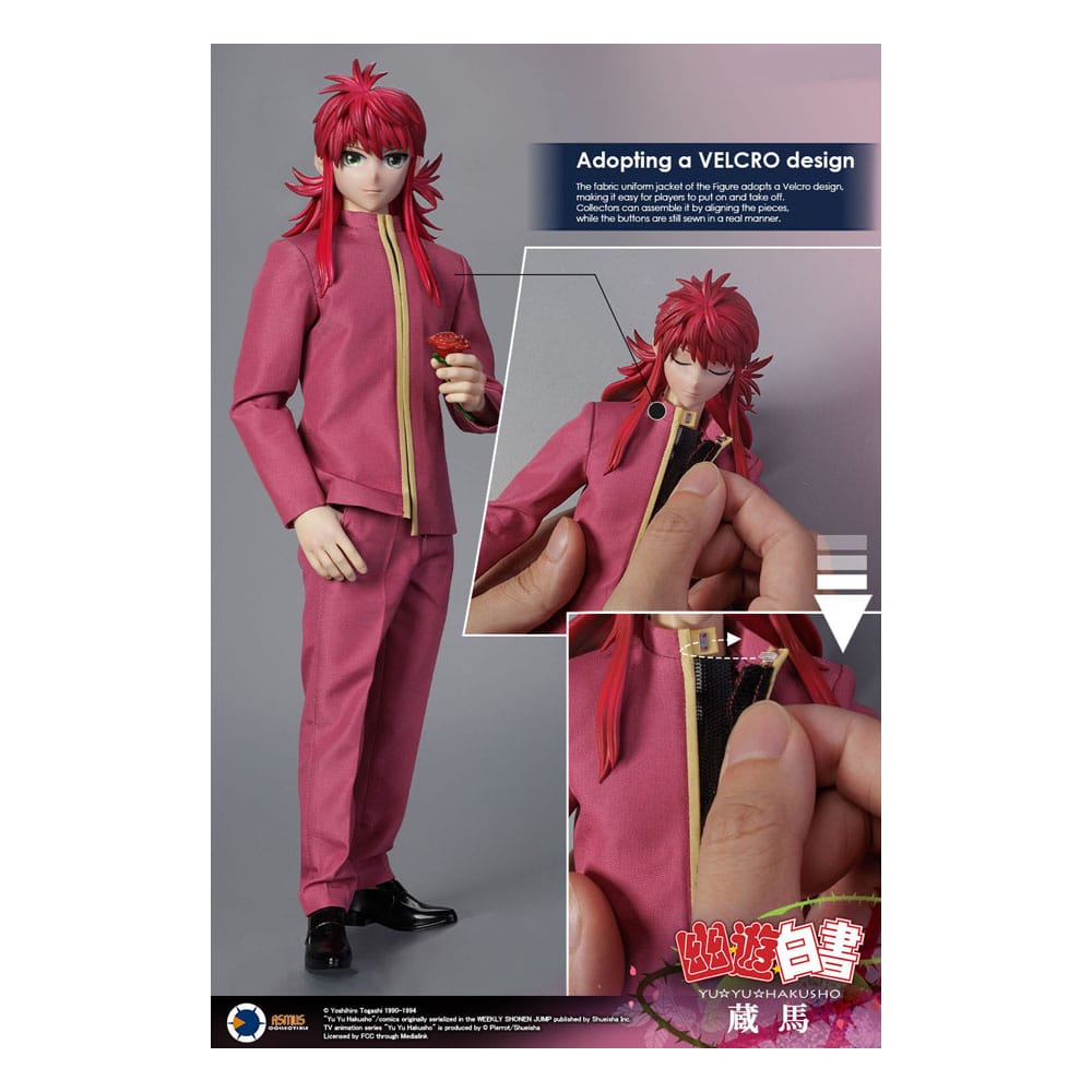 Yu Yu Hakusho Actionfigur 1/6 Kurama (Luxury Edition) 30 cm Image 21