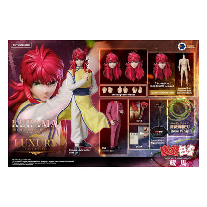 Yu Yu Hakusho Actionfigur 1/6 Kurama (Luxury Edition) 30 cm Image 22