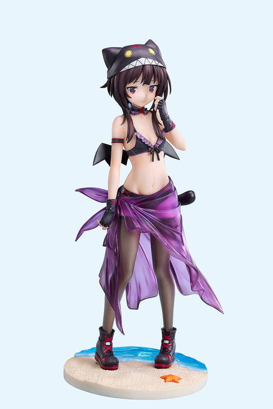 KonoSuba: An Explosion on This Wonderful World! Statue 1/7 Megumin Chomusuke Swimsuit Ver. 22 cm Image 1