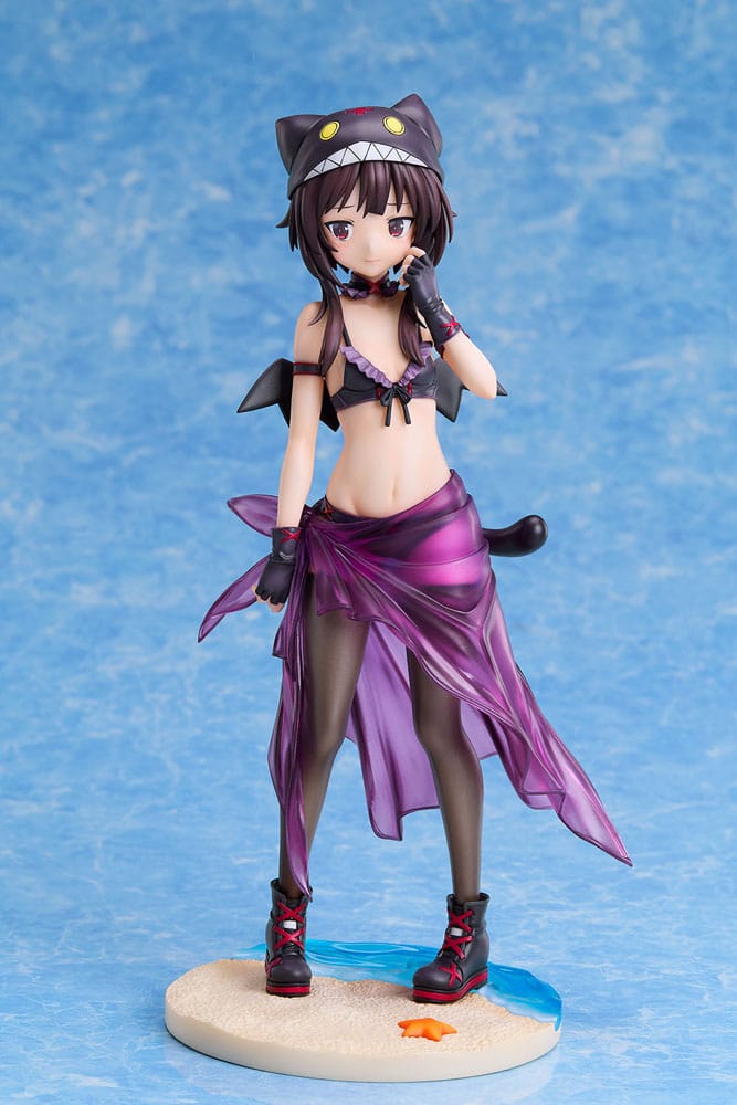 KonoSuba: An Explosion on This Wonderful World! Statue 1/7 Megumin Chomusuke Swimsuit Ver. 22 cm Image 3