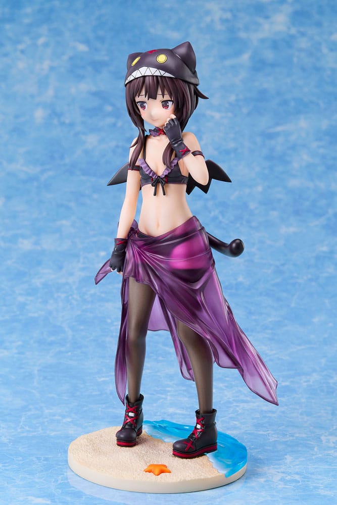 KonoSuba: An Explosion on This Wonderful World! Statue 1/7 Megumin Chomusuke Swimsuit Ver. 22 cm Image 4