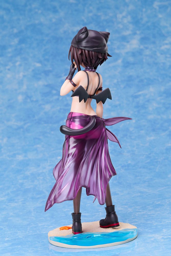 KonoSuba: An Explosion on This Wonderful World! Statue 1/7 Megumin Chomusuke Swimsuit Ver. 22 cm Image 5