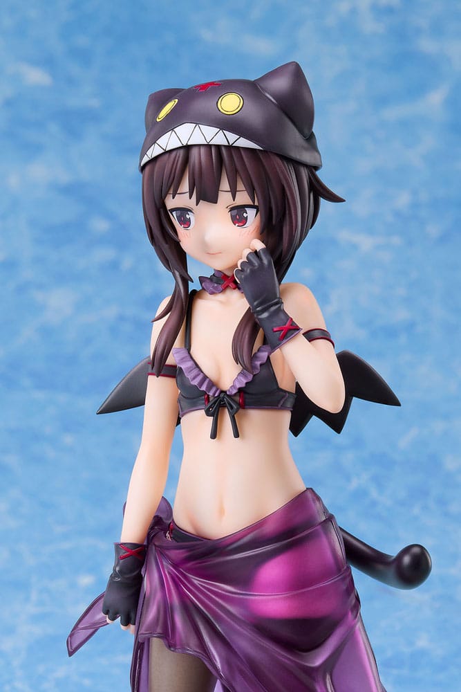 KonoSuba: An Explosion on This Wonderful World! Statue 1/7 Megumin Chomusuke Swimsuit Ver. 22 cm Image 7