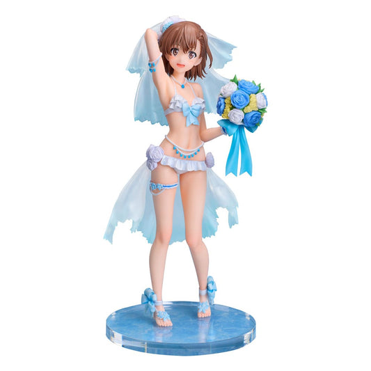 A Certain Scientific Railgun T PVC Statue 1/7 Mikoto Misaka Wedding Swimsuit Ver. 25 cm Image 1
