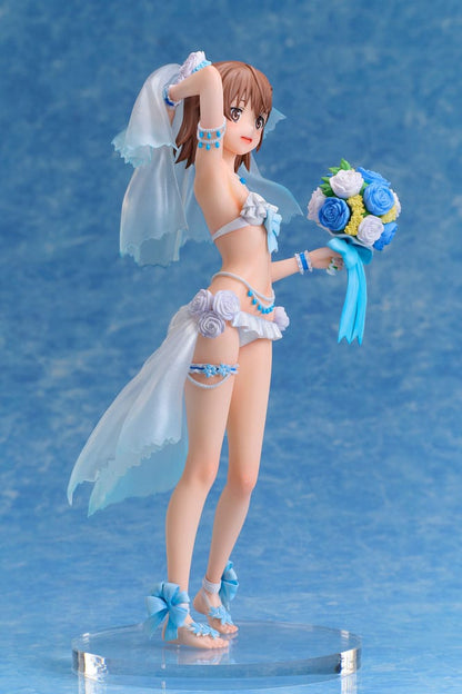 A Certain Scientific Railgun T PVC Statue 1/7 Mikoto Misaka Wedding Swimsuit Ver. 25 cm Image 3