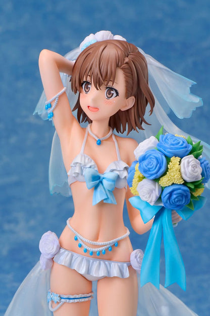 A Certain Scientific Railgun T PVC Statue 1/7 Mikoto Misaka Wedding Swimsuit Ver. 25 cm Image 9