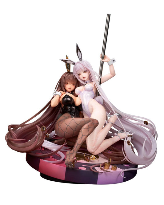 Goddess of Victory: Nikke Statue 1/7 Noir & Blanc Bunny X 777 Ver. 28 cm Image 1