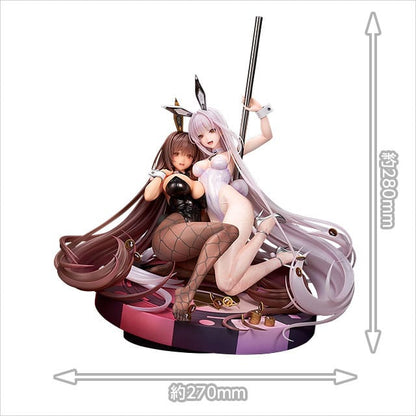 Goddess of Victory: Nikke Statue 1/7 Noir & Blanc Bunny X 777 Ver. 28 cm Image 3