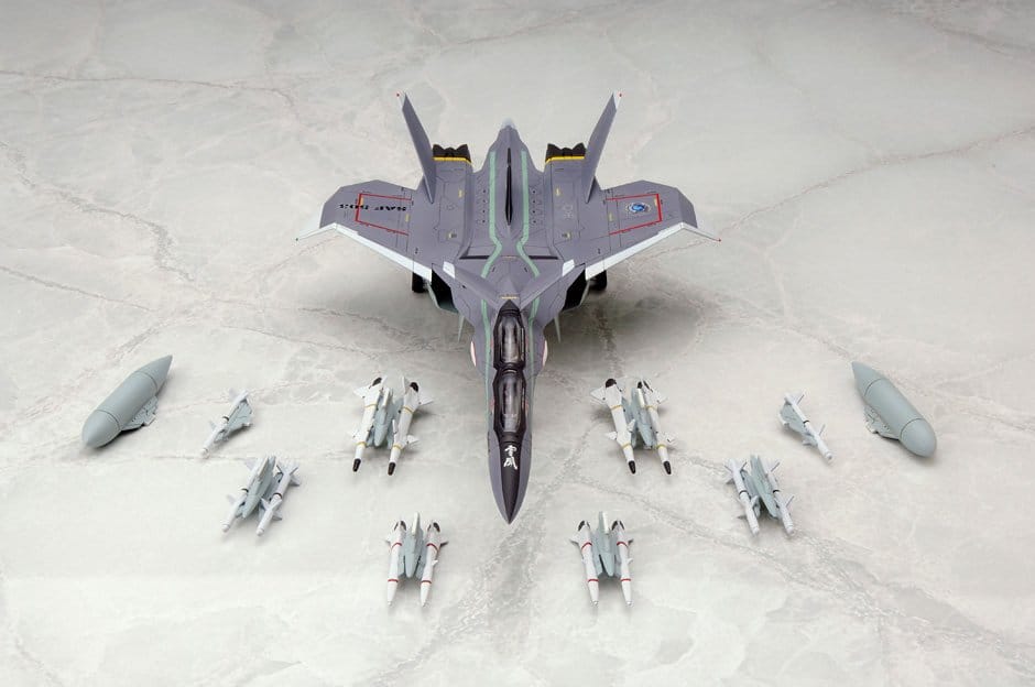 Yukikaze Fairy Air Force Tactical Reconnaissance Modellbausatz 1/100 FFR-31MR/D Super Sylph Yukikaze Renewal Ver. 22 cm Image 6