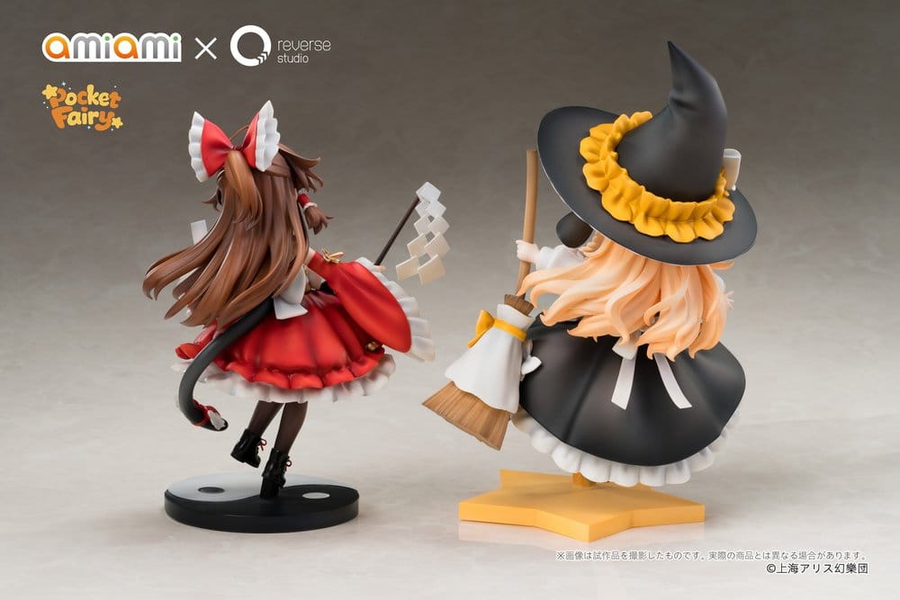 Touhou Project Reverse Palm Spirit PVC Figuren 2er-Pack Reimu Hakurei & Marisa Kirisame Image 10