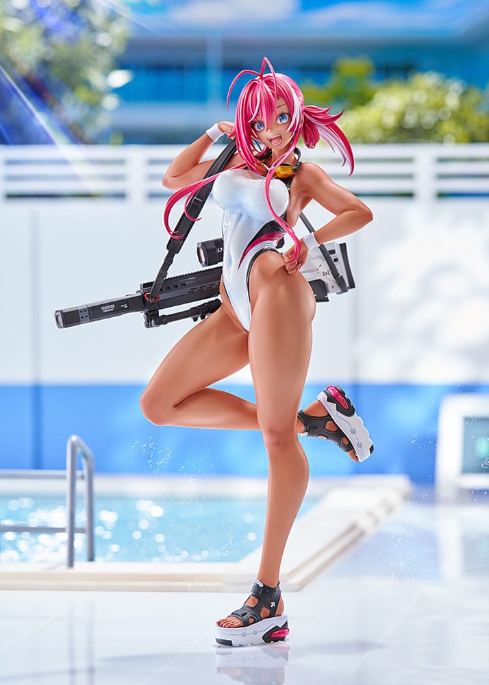Arms Note PVC Statue 1/7 Anego-chan of the Swimming Team 26 cm Image 2