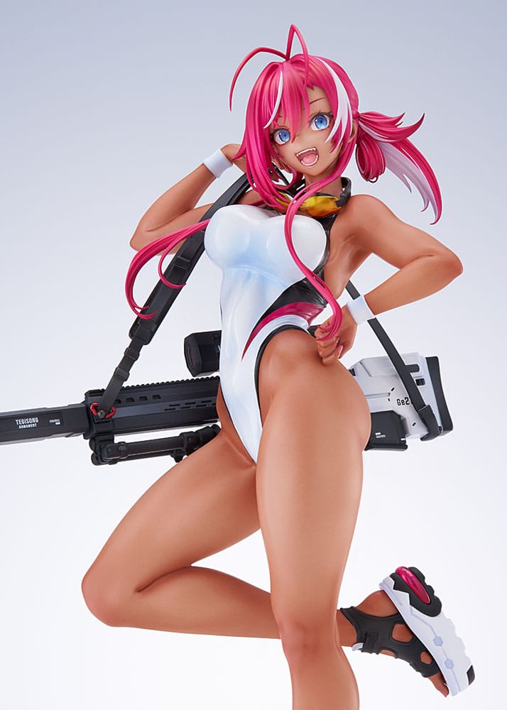 Arms Note PVC Statue 1/7 Anego-chan of the Swimming Team 26 cm Image 5