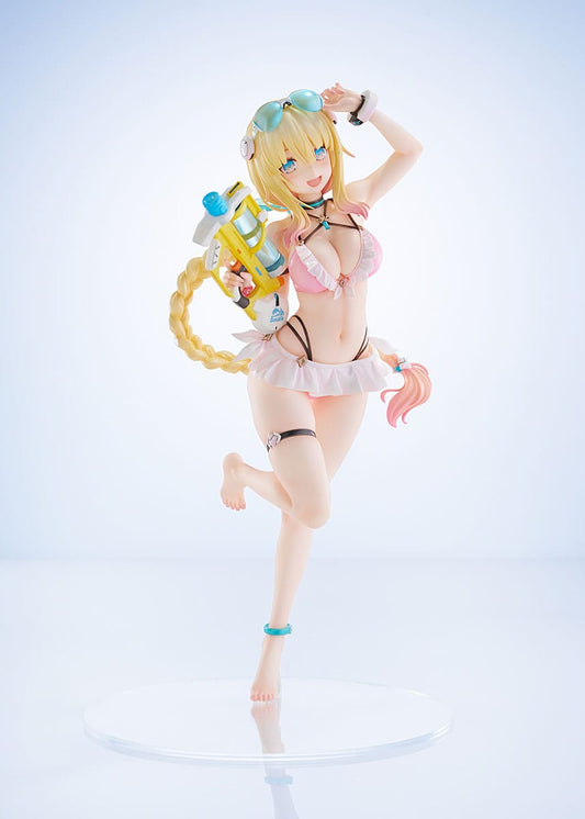 Phantasy Star Online PVC Statue 1/7 es Akhtal Summer Vacation 24 cm Image 1