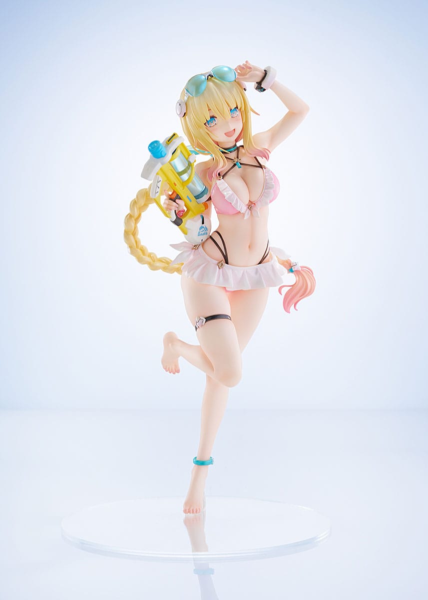 Phantasy Star Online PVC Statue 1/7 es Akhtal Summer Vacation 24 cm Image 1