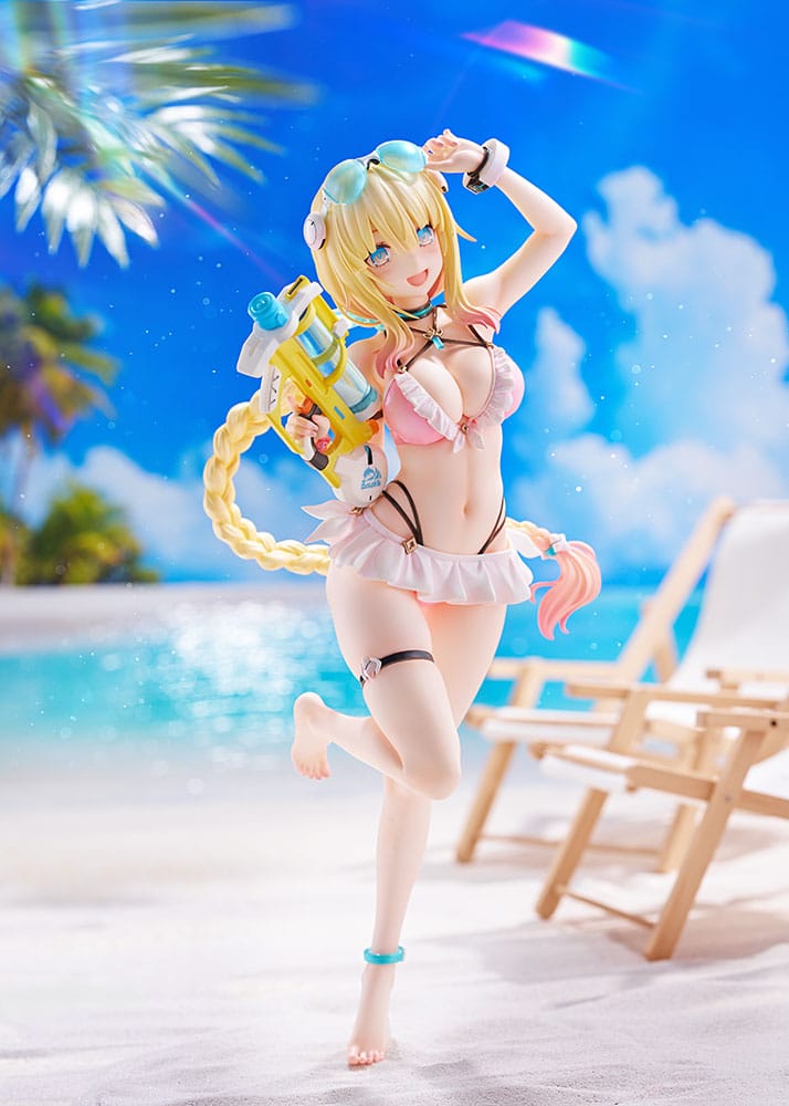 Phantasy Star Online PVC Statue 1/7 es Akhtal Summer Vacation 24 cm Image 3
