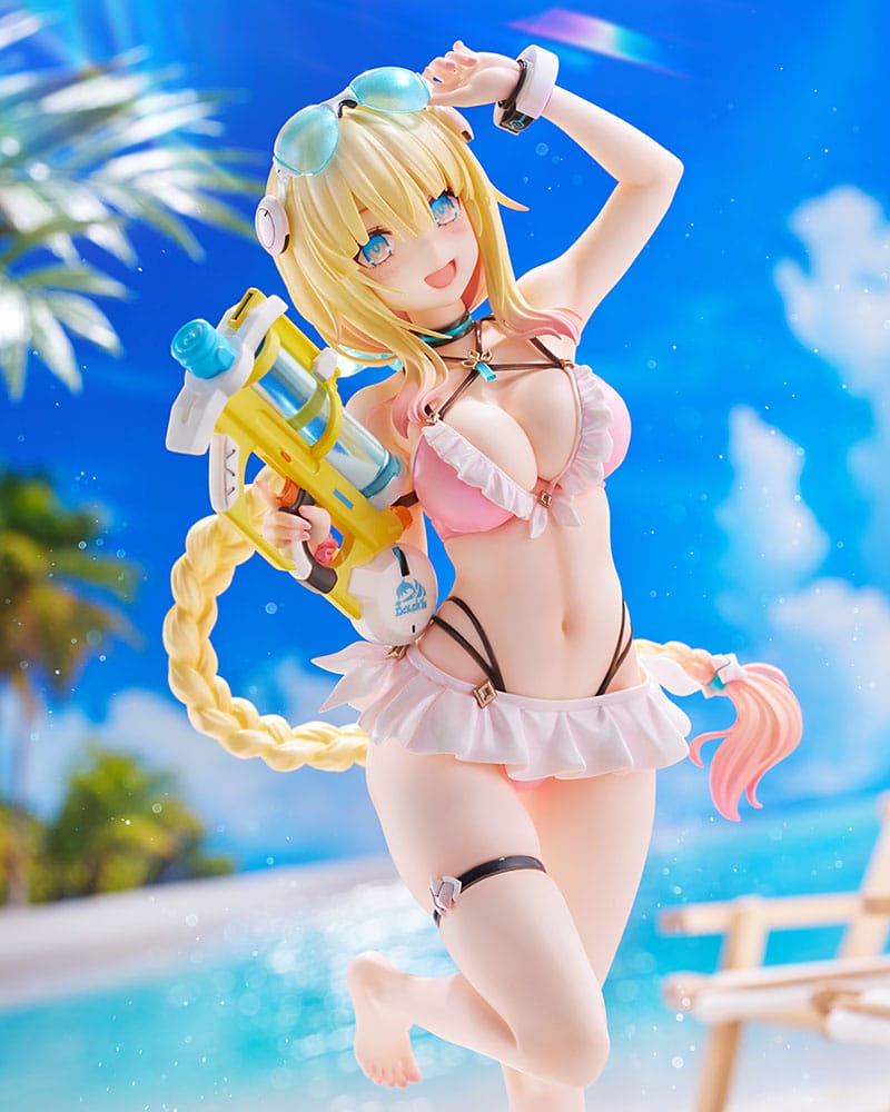 Phantasy Star Online PVC Statue 1/7 es Akhtal Summer Vacation 24 cm Image 5