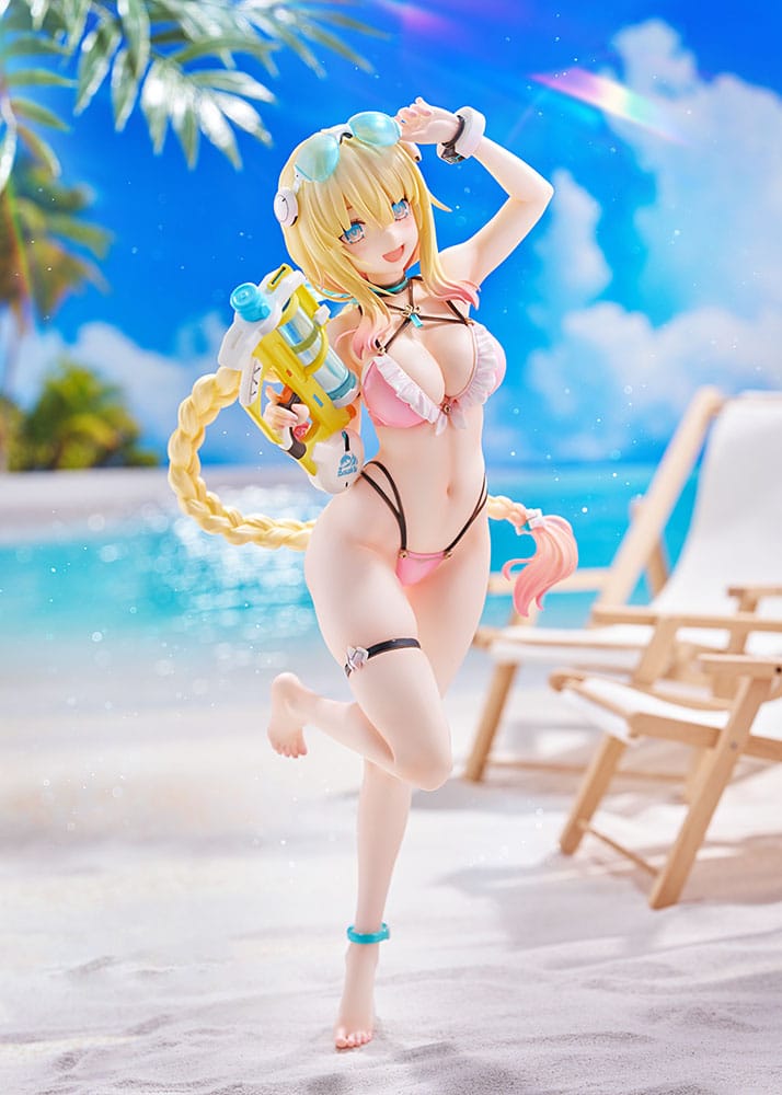 Phantasy Star Online PVC Statue 1/7 es Akhtal Summer Vacation 24 cm Image 6