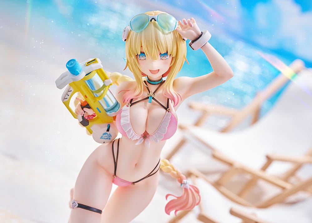 Phantasy Star Online PVC Statue 1/7 es Akhtal Summer Vacation 24 cm Image 7