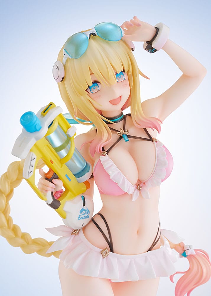 Phantasy Star Online PVC Statue 1/7 es Akhtal Summer Vacation 24 cm Image 11