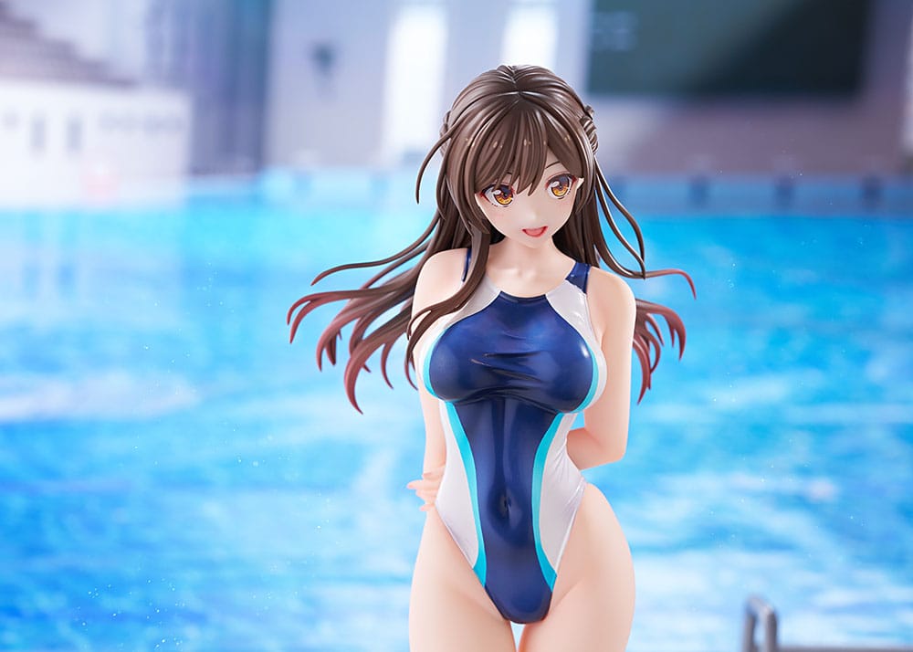 Rent-a-Girlfriend PVC Statue 1/7 Chizuru Mizuhara Light Blue Line Swimwear Ver. 25 cm Image 3