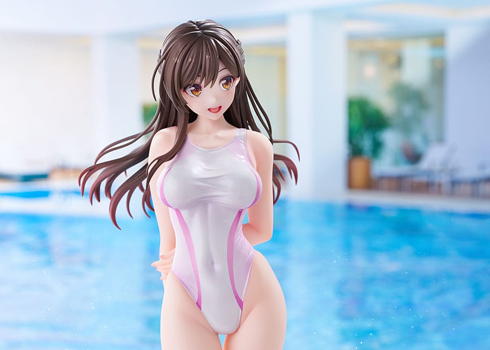 Rent-a-Girlfriend PVC Statue 1/7 Chizuru Mizuhara Pink Line Swimwear Ver. 25 cm Image 3