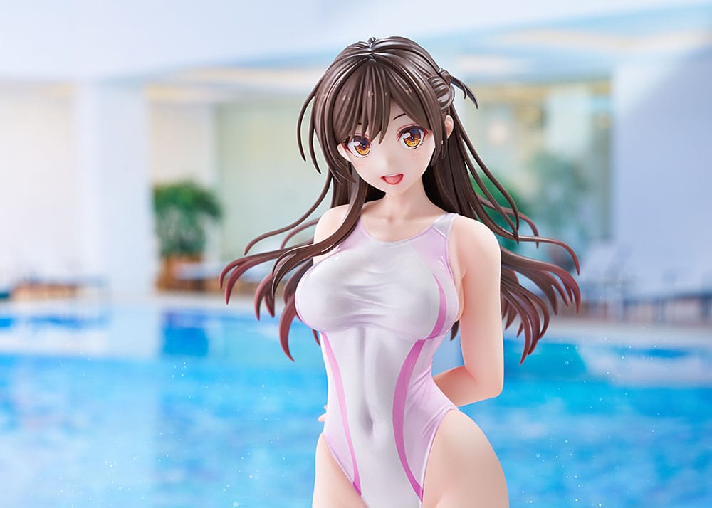 Rent-a-Girlfriend PVC Statue 1/7 Chizuru Mizuhara Pink Line Swimwear Ver. 25 cm Image 5