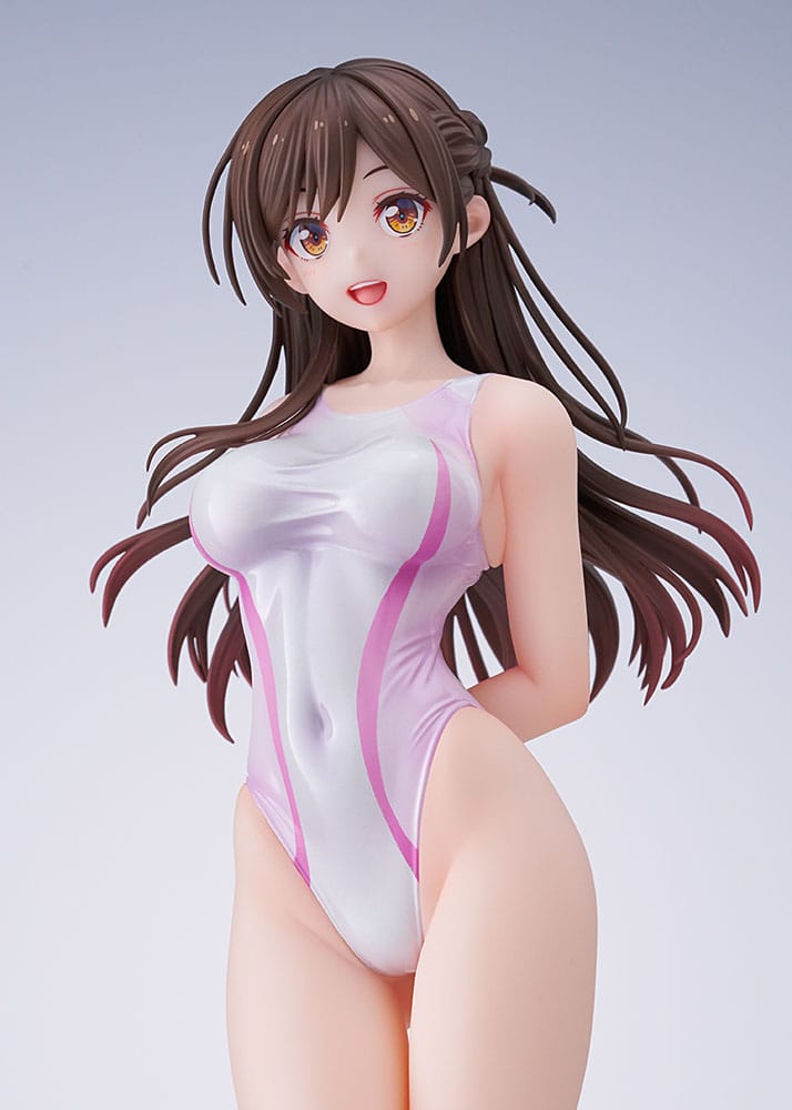 Rent-a-Girlfriend PVC Statue 1/7 Chizuru Mizuhara Pink Line Swimwear Ver. 25 cm Image 13