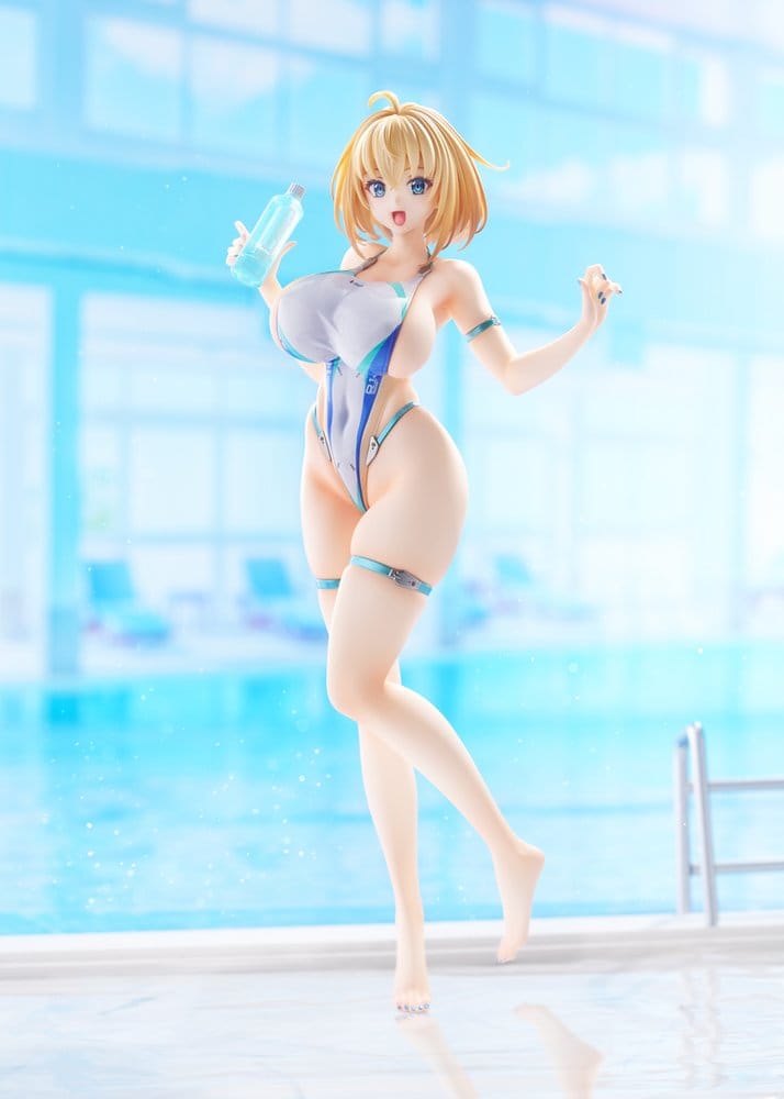 Bunny Suit Planning Statue PVC 1/6 Sophia F. Shirring High-cut Swimsuit Ver. 27 cm Image 5