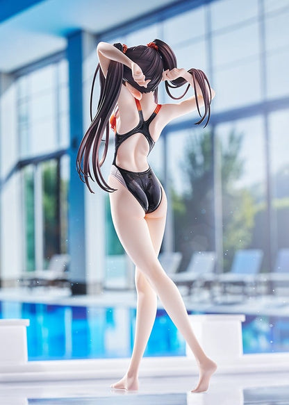 Date A Live Swimsuit Silhouette PVC Figur 1/7 Kurumi Tokisaki Swimwear Ver. 24 cm Image 4