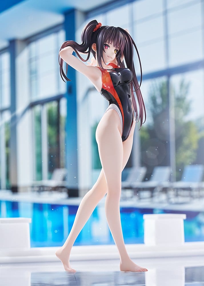 Date A Live Swimsuit Silhouette PVC Figur 1/7 Kurumi Tokisaki Swimwear Ver. 24 cm Image 5