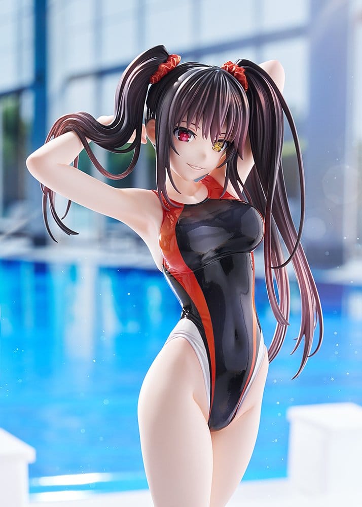 Date A Live Swimsuit Silhouette PVC Figur 1/7 Kurumi Tokisaki Swimwear Ver. 24 cm Image 7