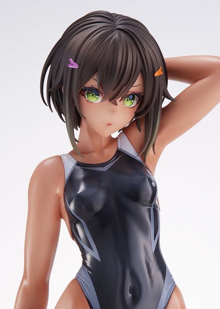 Arms Note PVC Figur 1/7 Buchou-chan of the Swimming Club 22 cm (re-run) Image 3