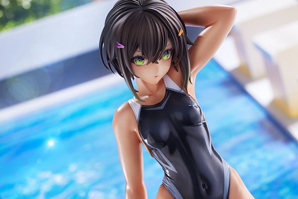 Arms Note PVC Figur 1/7 Buchou-chan of the Swimming Club 22 cm (re-run) Image 11