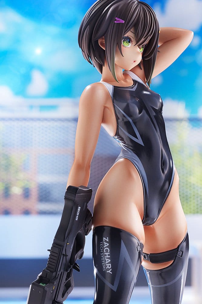 Arms Note PVC Figur 1/7 Buchou-chan of the Swimming Club 22 cm (re-run) Image 12