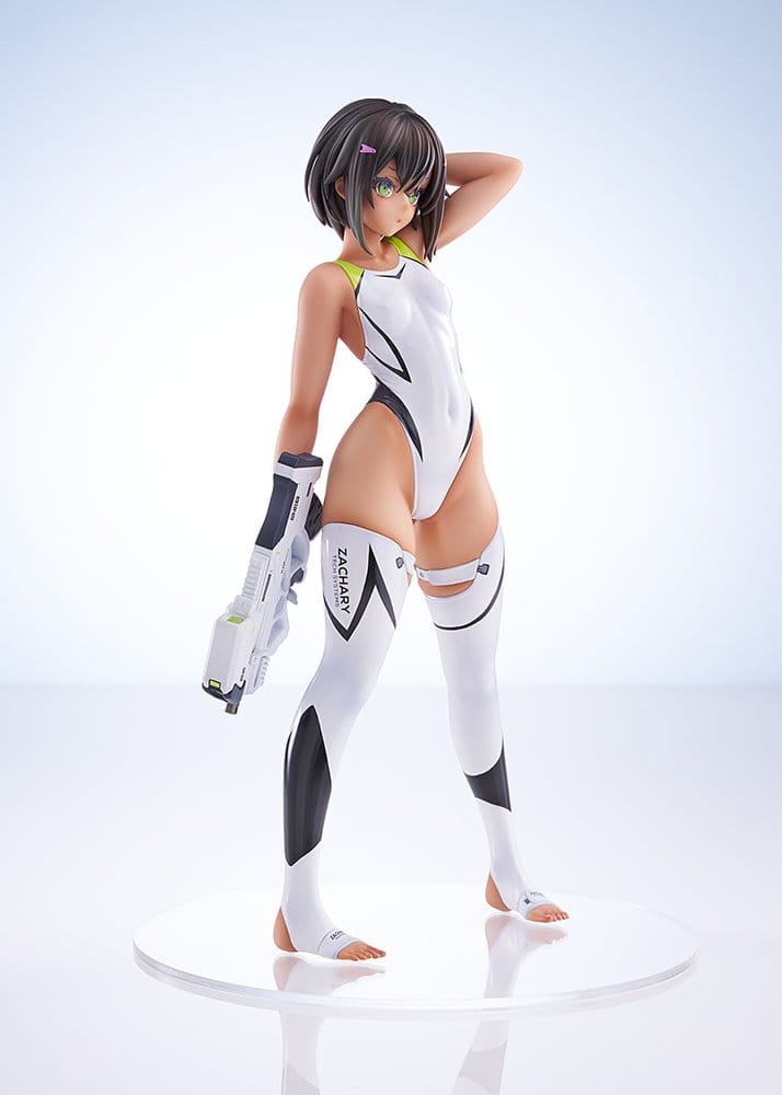Arms Note PVC Figur 1/7 Buchou-chan of the Swimming Club White Swimsuit Ver. 22 cm Image 1
