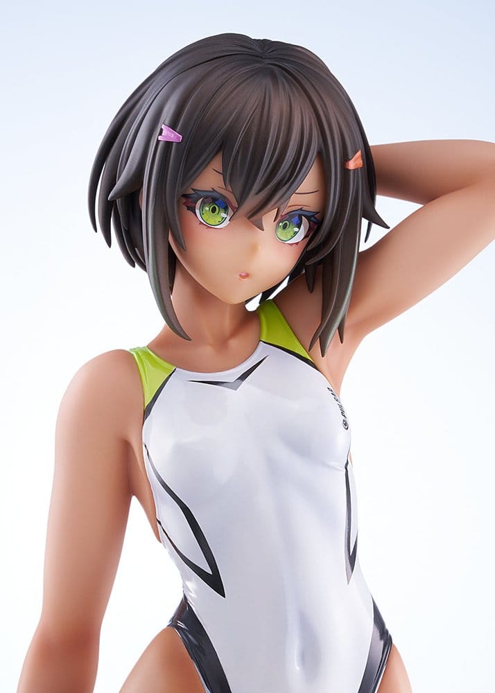 Arms Note PVC Figur 1/7 Buchou-chan of the Swimming Club White Swimsuit Ver. 22 cm Image 3