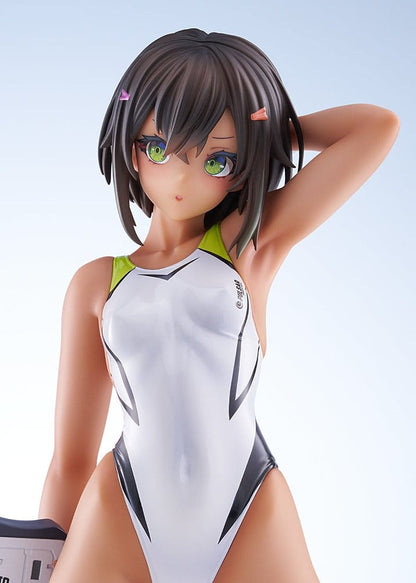 Arms Note PVC Figur 1/7 Buchou-chan of the Swimming Club White Swimsuit Ver. 22 cm Image 4