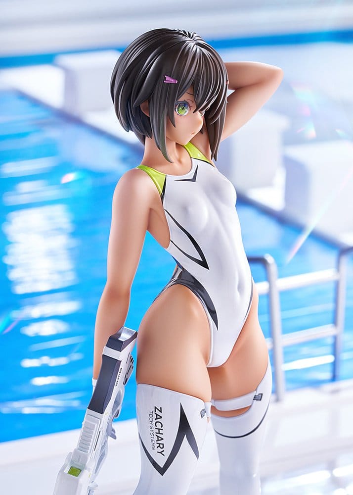 Arms Note PVC Figur 1/7 Buchou-chan of the Swimming Club White Swimsuit Ver. 22 cm Image 11