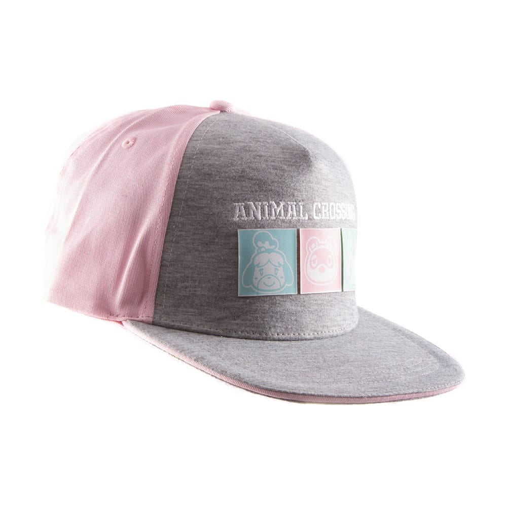 Animal Crossing Snapback Cap Pastel Squares Image 3