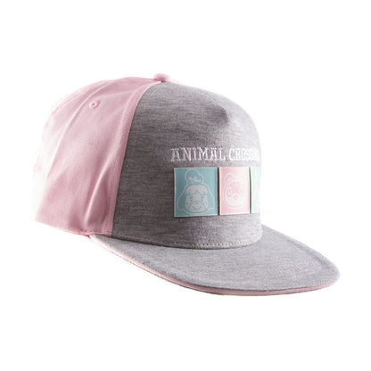 Animal Crossing Snapback Cap Pastel Squares Image 3