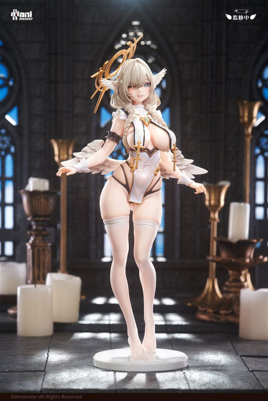 Original Character Statue 1/6 Sheng Wan Jiao Zhu Cheshire 29 cm Image 2