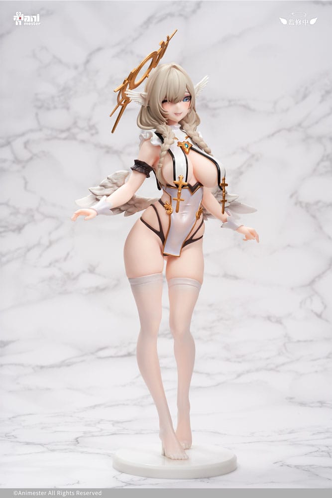 Original Character Statue 1/6 Sheng Wan Jiao Zhu Cheshire 29 cm Image 3