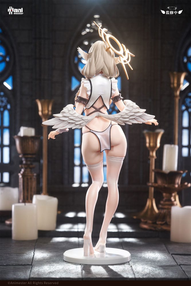 Original Character Statue 1/6 Sheng Wan Jiao Zhu Cheshire 29 cm Image 8