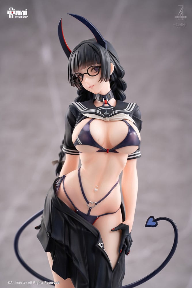Original Character Statue 1/6 Succubus Class President Reina Illustration by Ban! 30 cm Image 6