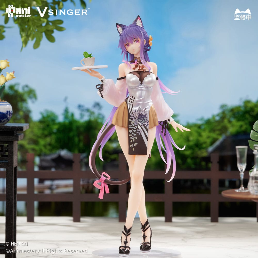 VSinger Luo Tianyi & Mo Qingxian Statue 1/7 Mo Qingxian Tea Time Melody Ver. 26 cm Image 7